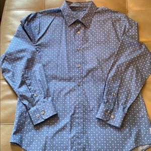 Perry Ellis Blue button down